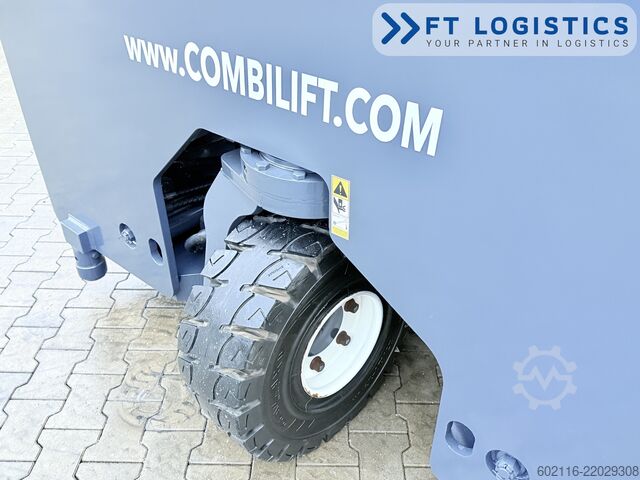 Dört yollu forklift Combilift C4000 TRIPLEX 6900 GAS FREE LIFT CABIN