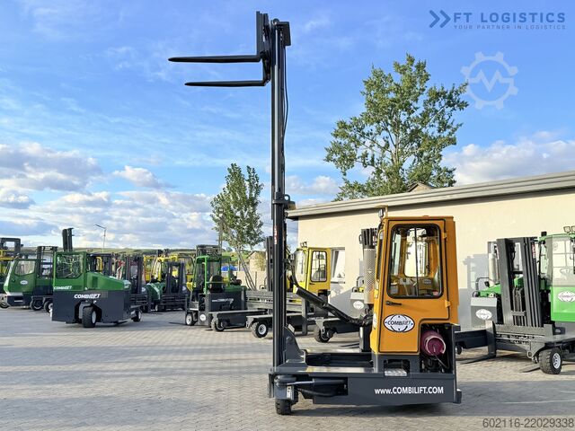 4-vejs gaffeltruck Combilift C3000 GAS DUPLEX 4500 FREE LIFT CABIN