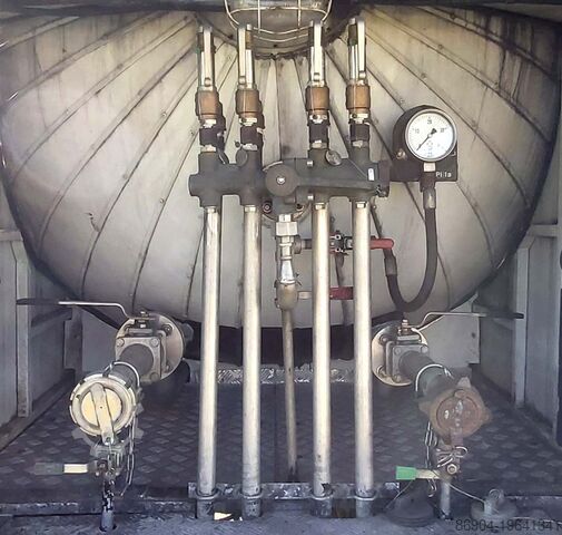 Ρυμουλκούμενο βυτιοφόρο ROBINE CO2 Gas Carbon dioxide used tank semi-trailer