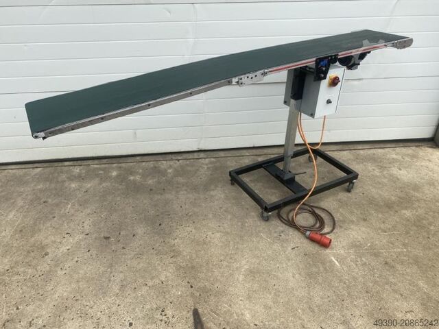Förderband, Gurtförderer, Bandförderer, Standförderer, Zahnriemenförderer, Kleingutförderband, Flach MTF 2300 x 320