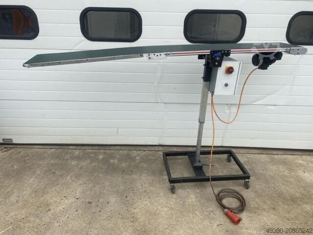 Förderband, Gurtförderer, Bandförderer, Standförderer, Zahnriemenförderer, Kleingutförderband, Flach MTF 2300 x 320