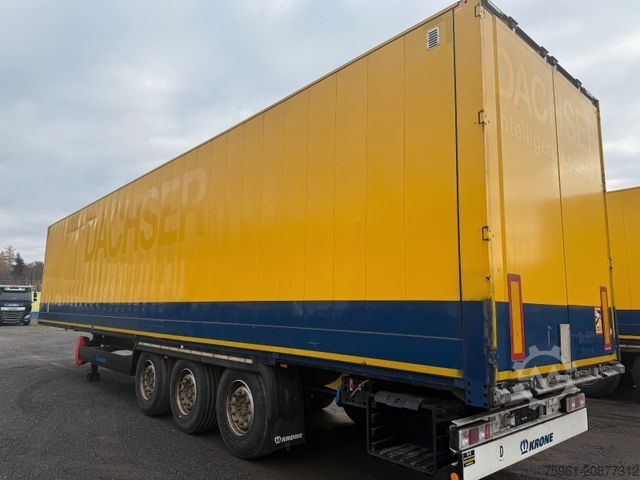 Kofferauflieger KRONE 8x SDK 27 Dry Liner Textilkoffer /Doppelstock