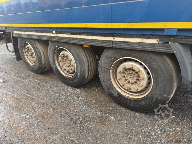 Naczepa skrzyniowa KRONE 8x SDK 27 Dry Liner Textilkoffer /Doppelstock