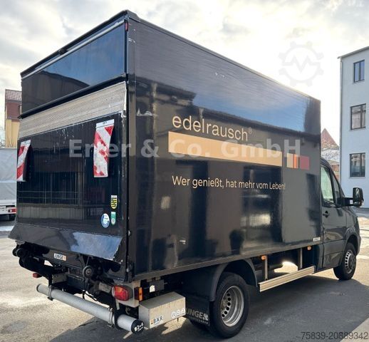 Vrachtwagen met bakwagen MERCEDES-BENZ Sprinter II 513, Koffer, LBW, 3 Sitze, 80