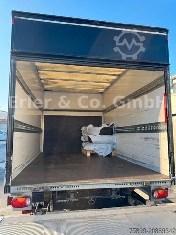 Vrachtwagen met bakwagen MERCEDES-BENZ Sprinter II 513, Koffer, LBW, 3 Sitze, 80