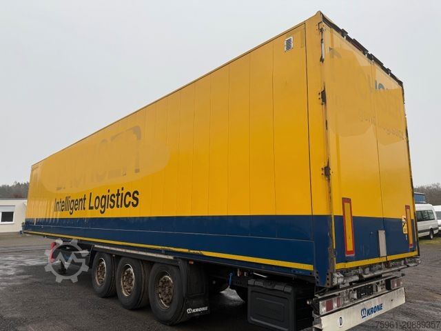 Kofferauflieger KRONE 4x SDK 27 Dry Liner Textilkoffer /Doppelstock