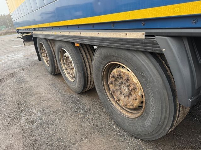 Kofferauflieger KRONE 4x SDK 27 Dry Liner Textilkoffer /Doppelstock