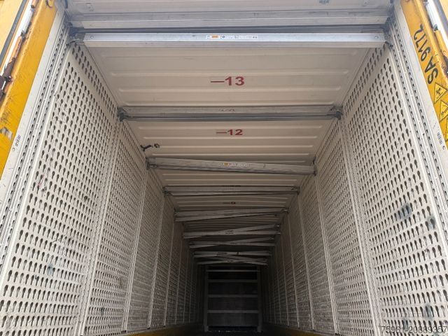 Kofferauflieger KRONE 4x SDK 27 Dry Liner Textilkoffer /Doppelstock