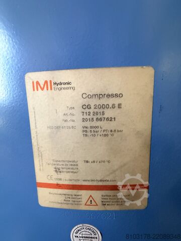 Kompresor z sterowaniem PLC IMI hydronic engineering Compresso