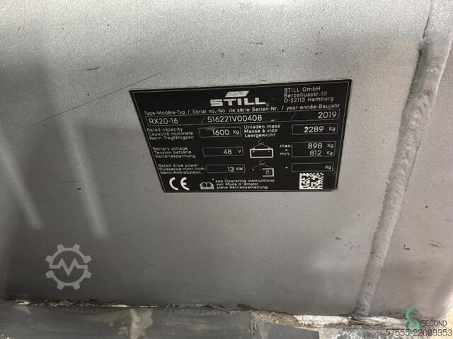 περονοφόρο ανυψωτικό Still RX20-16