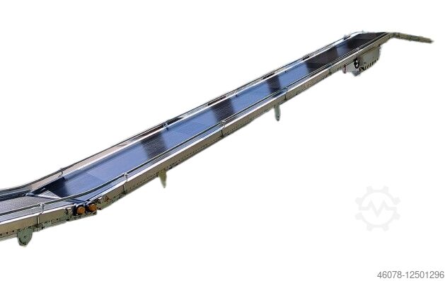 Stijgband hellingsband stijgtransporteur met bocht... Transnorm GF 12965-700-600