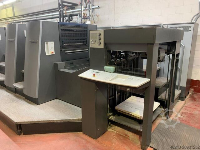 Ofsetový tiskový stroj Heidelberg Speedmaster CD 74-5-P-H + LX (F) XL 75