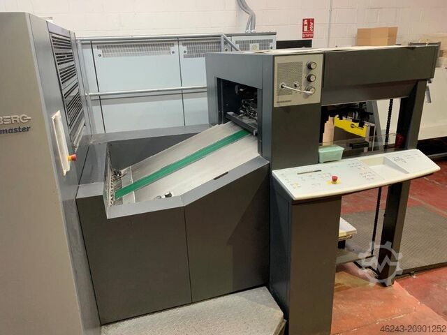 Ofsetový tiskový stroj Heidelberg Speedmaster CD 74-5-P-H + LX (F) XL 75