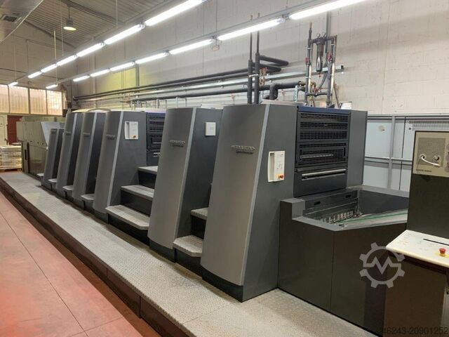 Ofsetový tiskový stroj Heidelberg Speedmaster CD 74-5-P-H + LX (F) XL 75