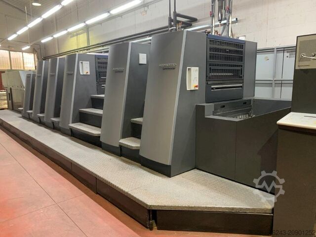 Ofsetový tiskový stroj Heidelberg Speedmaster CD 74-5-P-H + LX (F) XL 75
