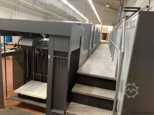 Ofsetový tiskový stroj Heidelberg Speedmaster CD 74-5-P-H + LX (F) XL 75