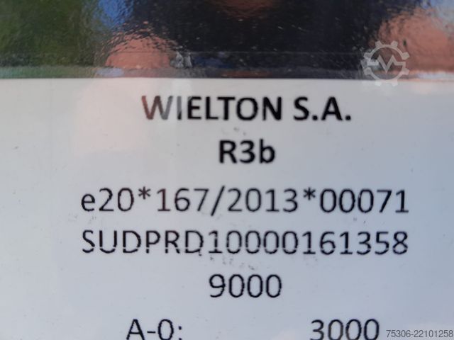 Przyczepa WIELTON Untersetzachse Dolly 1-Achse PRD-1