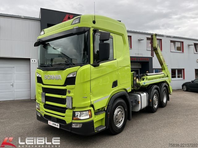 Camião basculante SCANIA R 450B6x2/4NA*AK 16NT*Telekop*322TKM*Retarder*