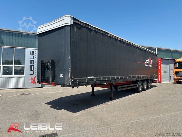 Semi-reboque aberto com lona KÖGEL SN24*Tautliner Standard*Code XL*SAF-Achsen