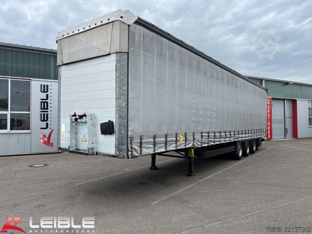 Nyitott ponyvás félpótkocsi SCHMITZ CARGOBULL SCS 24*Varios Mega Tautliner*Hubdach*