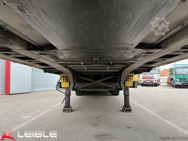 Nyitott ponyvás félpótkocsi SCHMITZ CARGOBULL SCS 24*Varios Mega Tautliner*Hubdach*