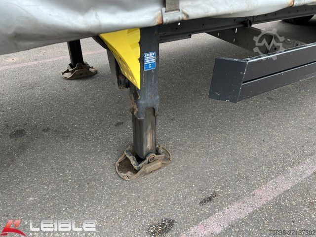 Nyitott ponyvás félpótkocsi SCHMITZ CARGOBULL SCS 24*Varios Mega Tautliner*Hubdach*