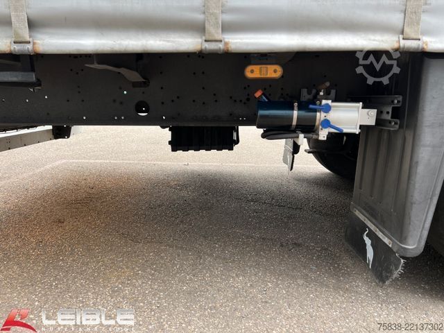 Nyitott ponyvás félpótkocsi SCHMITZ CARGOBULL SCS 24*Varios Mega Tautliner*Hubdach*