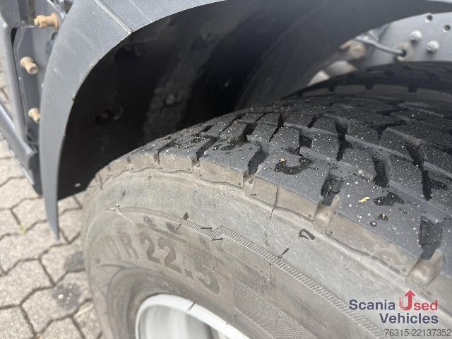Lastbil med utbytbar kaross Scania R450- 6x2- BDF HUBSCHWINGE- MOTOR WASSERVERLUST