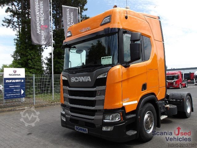 Standard dragbil Scania R 500 NA - HIGHLINE - RETARDER - 620 Ltr. TANK