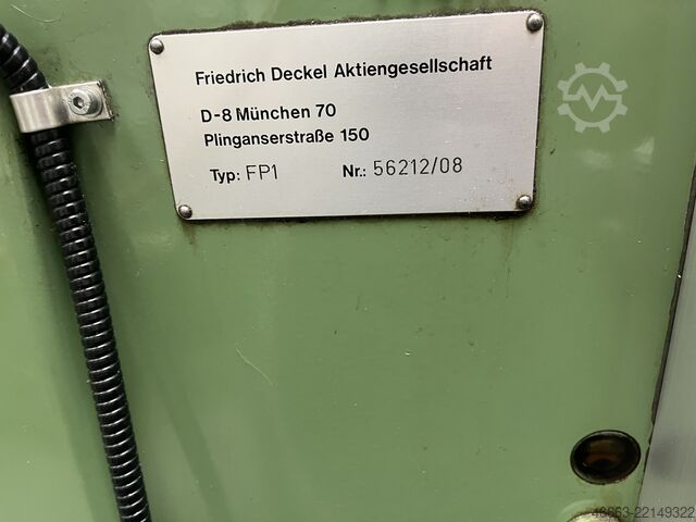 Fresadora universal + Digi Deckel FP 1