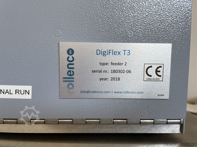 Digitális átmenő nyomtató CMYK Rollenco T4