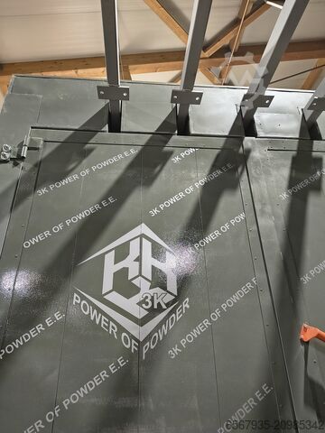 Ολοκληρωμένο σύστημα βαφείου 3Κ Power of powder GIGA