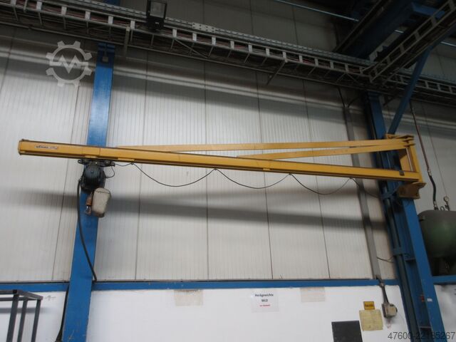 Zwenkzwenkkraan Zwenkzwenkkraan Kettingtakel Demag KBK Drehkran Hallenkran Kran 500KG KBKII 6m Demag PK Kettenzug NL 500KG