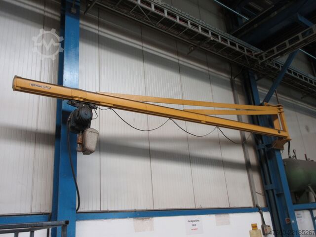 Zwenkzwenkkraan Zwenkzwenkkraan Kettingtakel Demag KBK Drehkran Hallenkran Kran 500KG KBKII 6m Demag PK Kettenzug NL 500KG