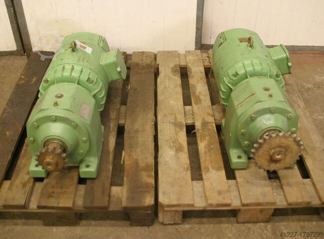 DC geared motor Winkelmann SEW GNReaFZ 160.12/3/2