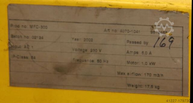 Mobiele lasrookfilters Multi Fume MFC-300