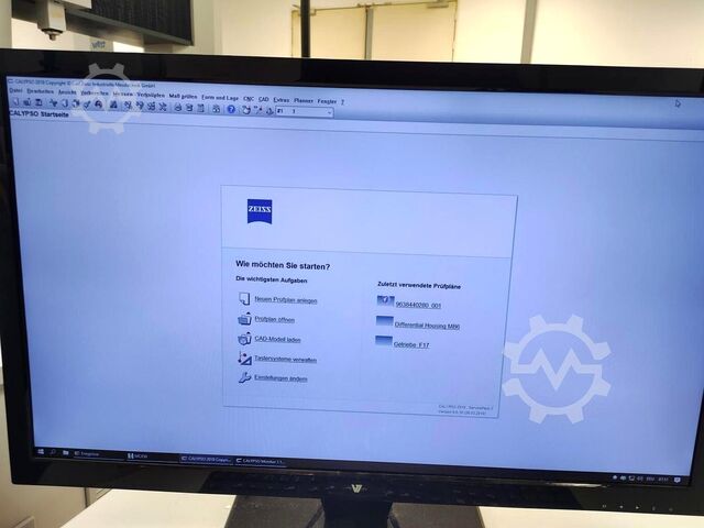 Koordinatenmessmaschine Zeiss Prismo 9/12/7 VAST Gold Rundtisch