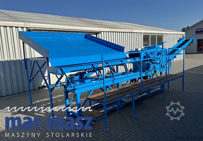 Hackschnitzler/Holzhäcksler für Schnittreste ŻENO ZTH 400/500 E 130 wibrorynna i taśmociąg