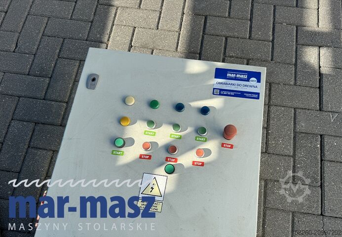 Hackschnitzler/Holzhäcksler für Schnittreste ŻENO ZTH 400/500 E 130 wibrorynna i taśmociąg