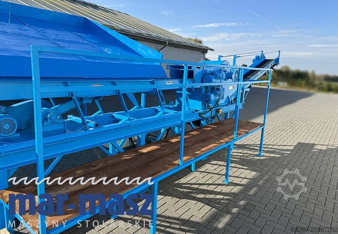 Hackschnitzler/Holzhäcksler für Schnittreste ŻENO ZTH 400/500 E 130 wibrorynna i taśmociąg