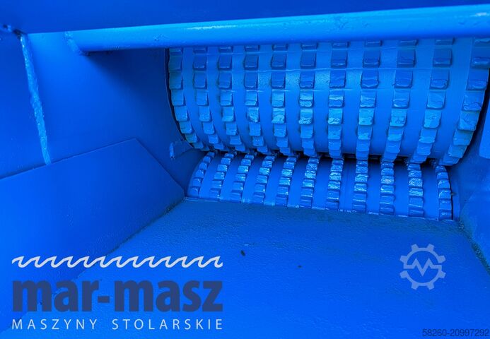 Hackschnitzler/Holzhäcksler für Schnittreste ŻENO ZTH 400/500 E 130 wibrorynna i taśmociąg