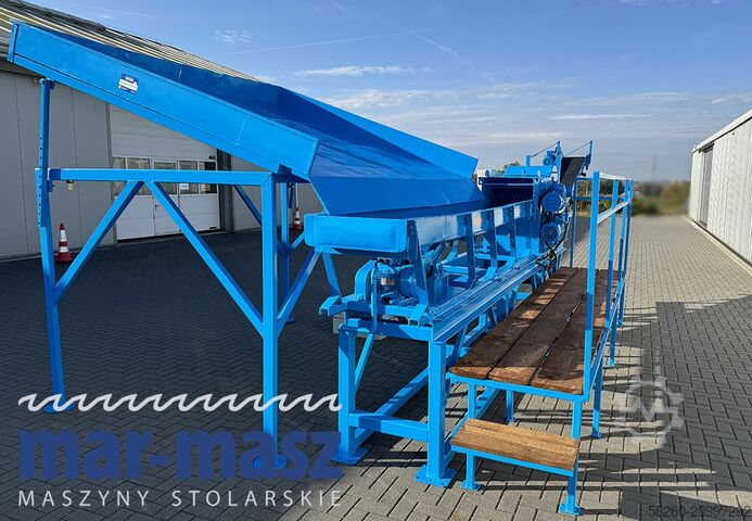 Hackschnitzler/Holzhäcksler für Schnittreste ŻENO ZTH 400/500 E 130 wibrorynna i taśmociąg