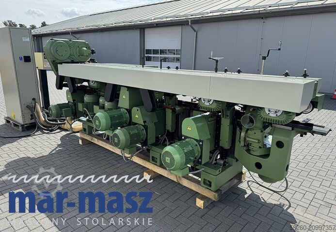 Četvorostrana blanjalica sa 8 glava WEINIG Hydromat 22 AL z podajnikiem