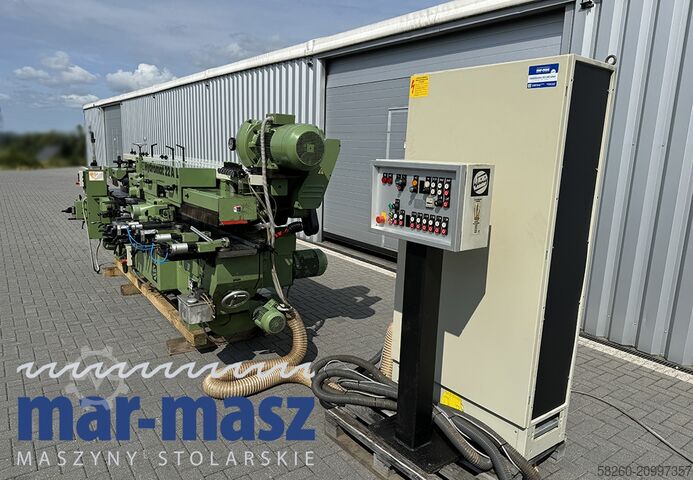 Četvorostrana blanjalica sa 8 glava WEINIG Hydromat 22 AL z podajnikiem