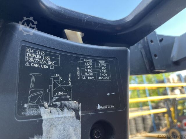 Reach truck Linde R14-01