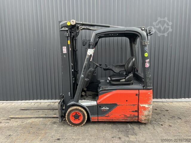 Elektrikli 3 tekerlekli forklift Linde E16-02
