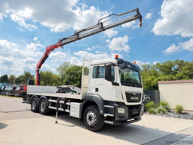 Autolaadkraan MAN TGS 26.400 6x4 KRAN 4xAbstzg FUNK 5/6 Steuer AHK