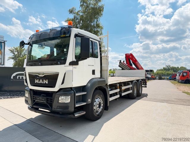 Autolaadkraan MAN TGS 26.400 6x4 KRAN 4xAbstzg FUNK 5/6 Steuer AHK