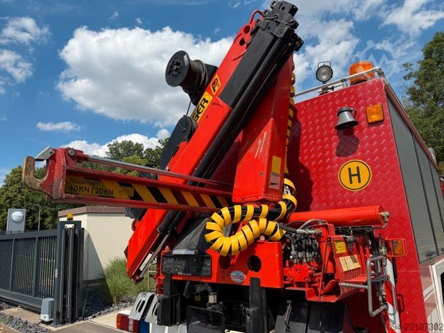 Speciale doeleinden vrachtwagen MAN 17.232 4x4 KRAN SEILWINDE Kran und LKW