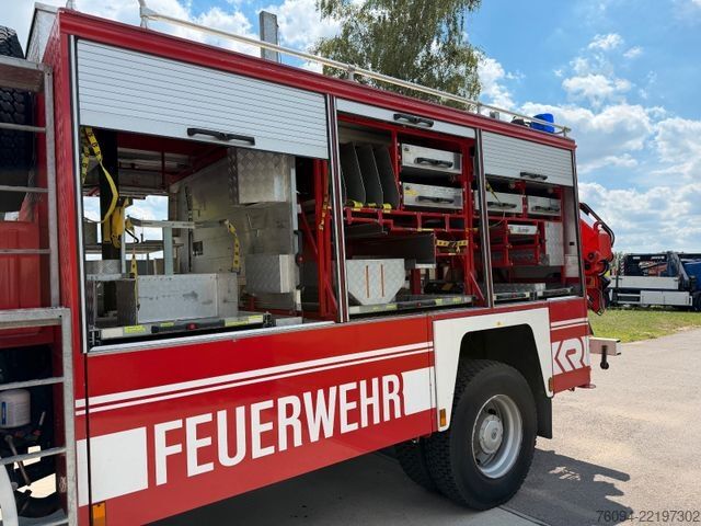 Speciale doeleinden vrachtwagen MAN 17.232 4x4 KRAN SEILWINDE Kran und LKW